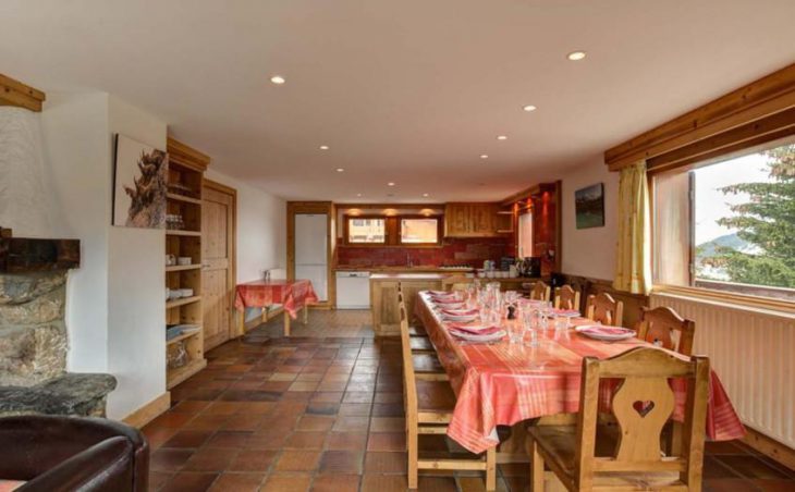 Chalet Elodie, Mottaret, Dining